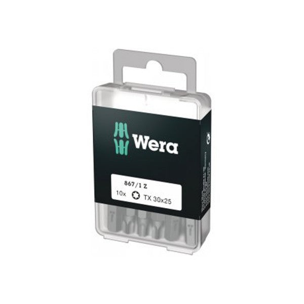 Set puntas Torx interior 30x25 mm 867/1 10 piezas Wera