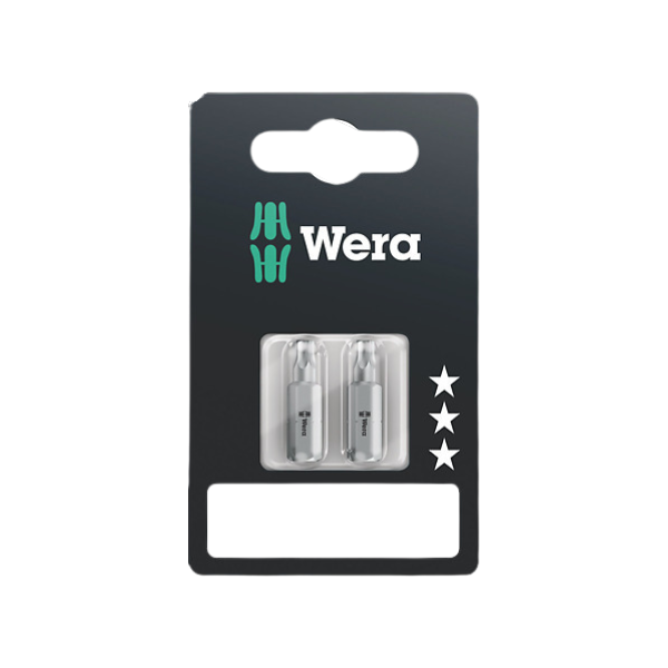 Set puntas Torx interior 10x25mm 867/1 2 piezas Wera