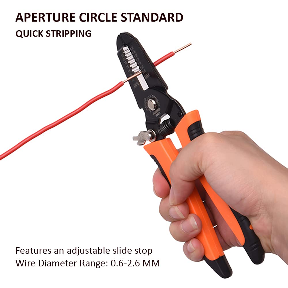 Pelacables 7" 10/22AWG Harden