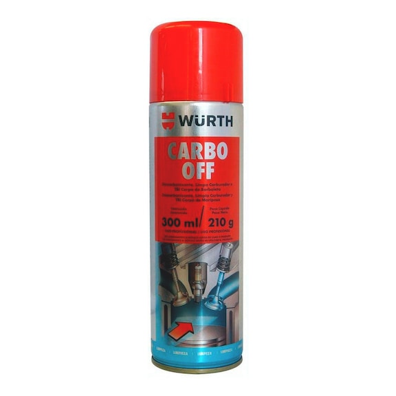 LIMPIA CARBURADOR CARBO OFF 300ML - WURTH