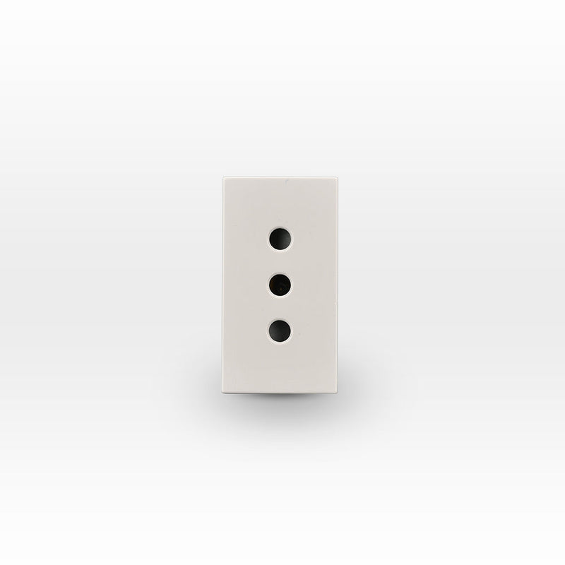 MÓDULO TOMA CORRIENTE 2P+T 10A 250V BEIGE