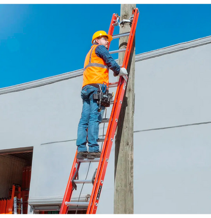 Escalera telescópica Fibra de vidrio 40 peldaños