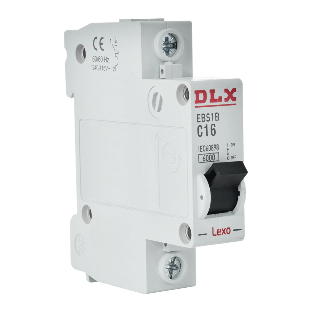 INTERRUPTOR AUTOMÁTICO DLX 1X16A CURVA C 6KA