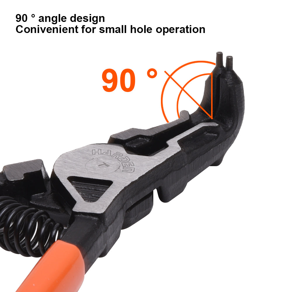 Set Alicates 7” Saca Seguros Industrail (560526) - HARDEN