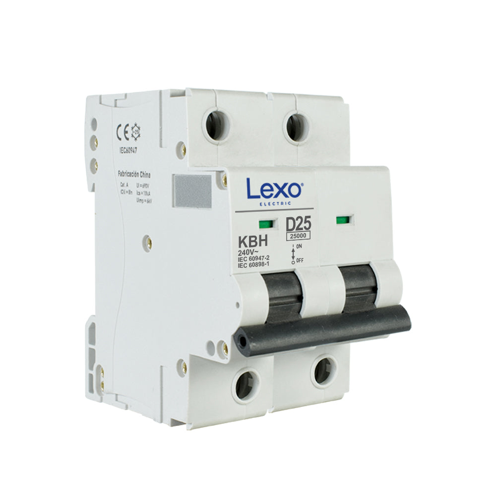 Interruptor automático 1P+N 40A curva D 25kA