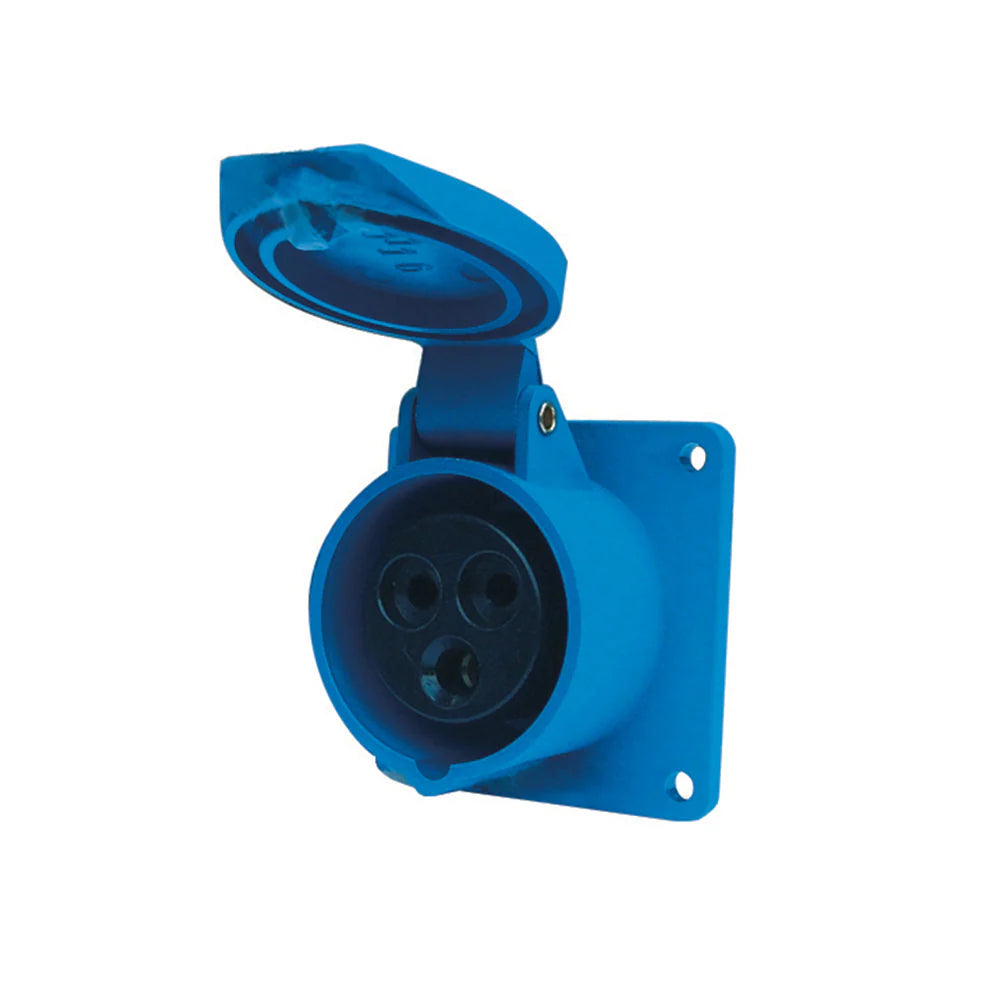 Enchufe industrial hembra embutida IP44, 32A
