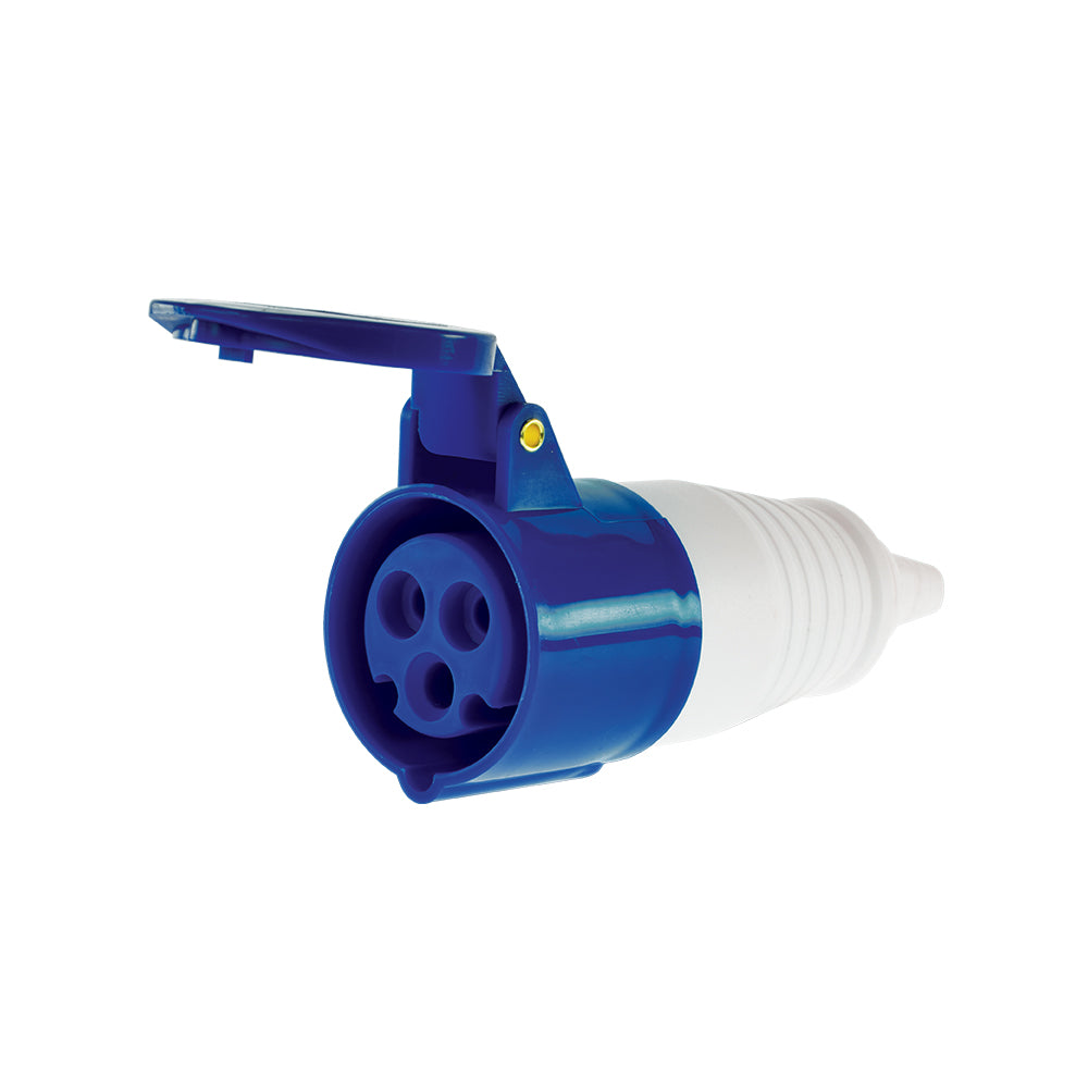 ENCHUFE HEMBRA VOLANTE 16A 2P+T 220V IP44