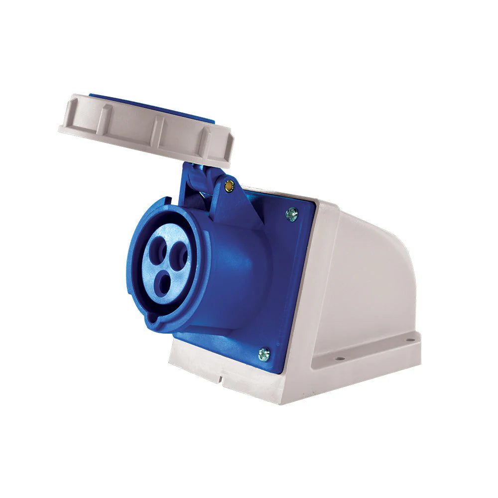 Enchufe industrial hembra sobrepuesta IP67, 16A