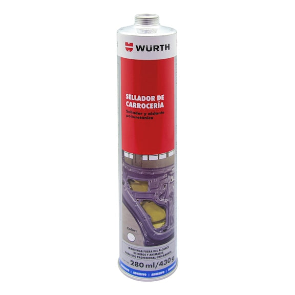 ADHESIVO SELLADOR PU BLANCO 280ML - WURTH