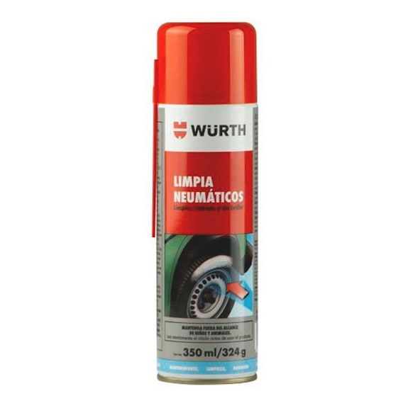 LIMPIADOR DE NEUMATICOS EN SPRAY 350 ML - WURTH