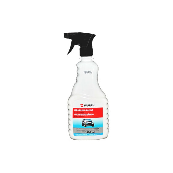 CERA BRILLO RAPIDO 500ML - WURTH