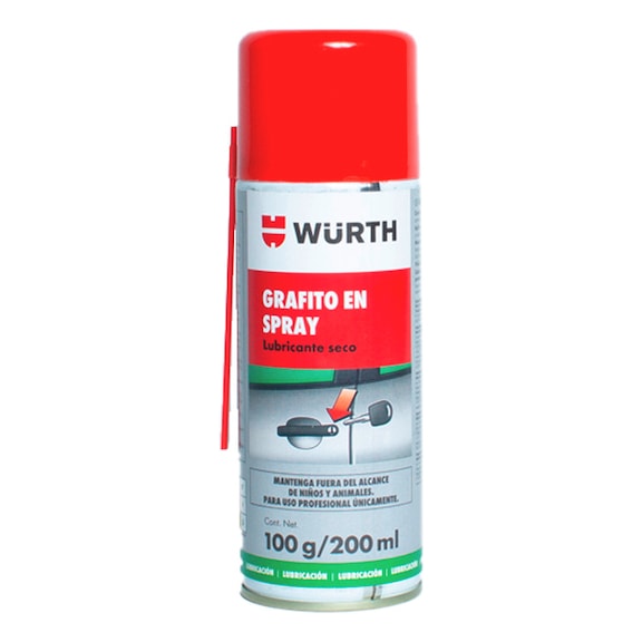 GRAFITO EN SPRAY 200 ML - WURTH