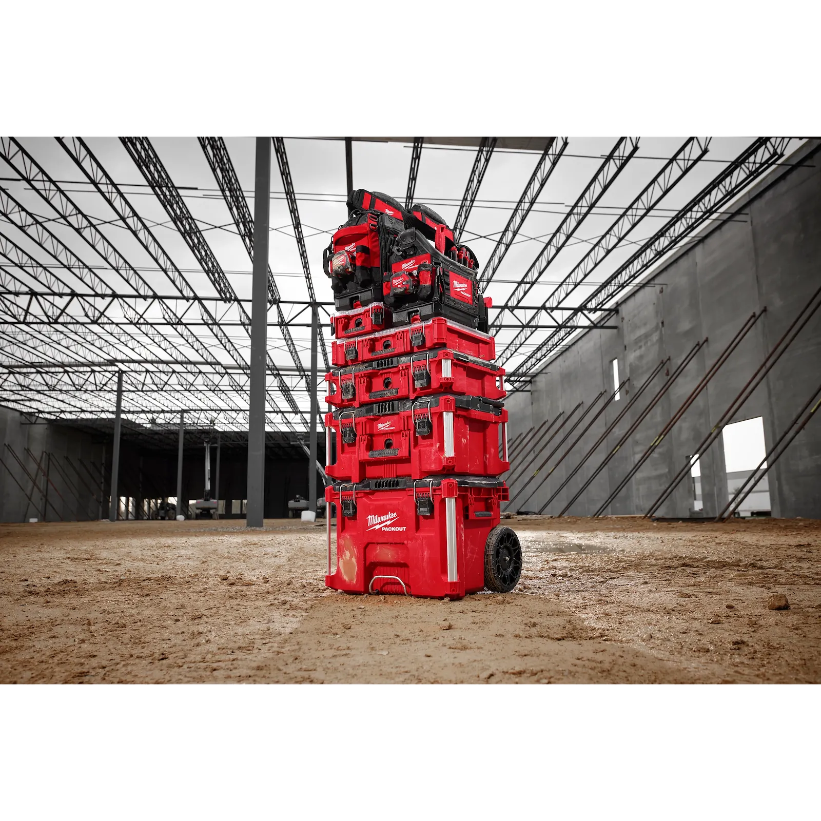 CAJA HERR.C/CARRO RUED PACK(48-22-8427) MILWAUKEE