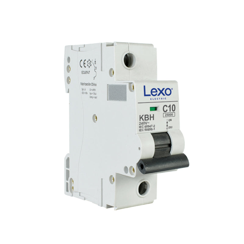 Interruptor automático 1X6A curva C 25kA