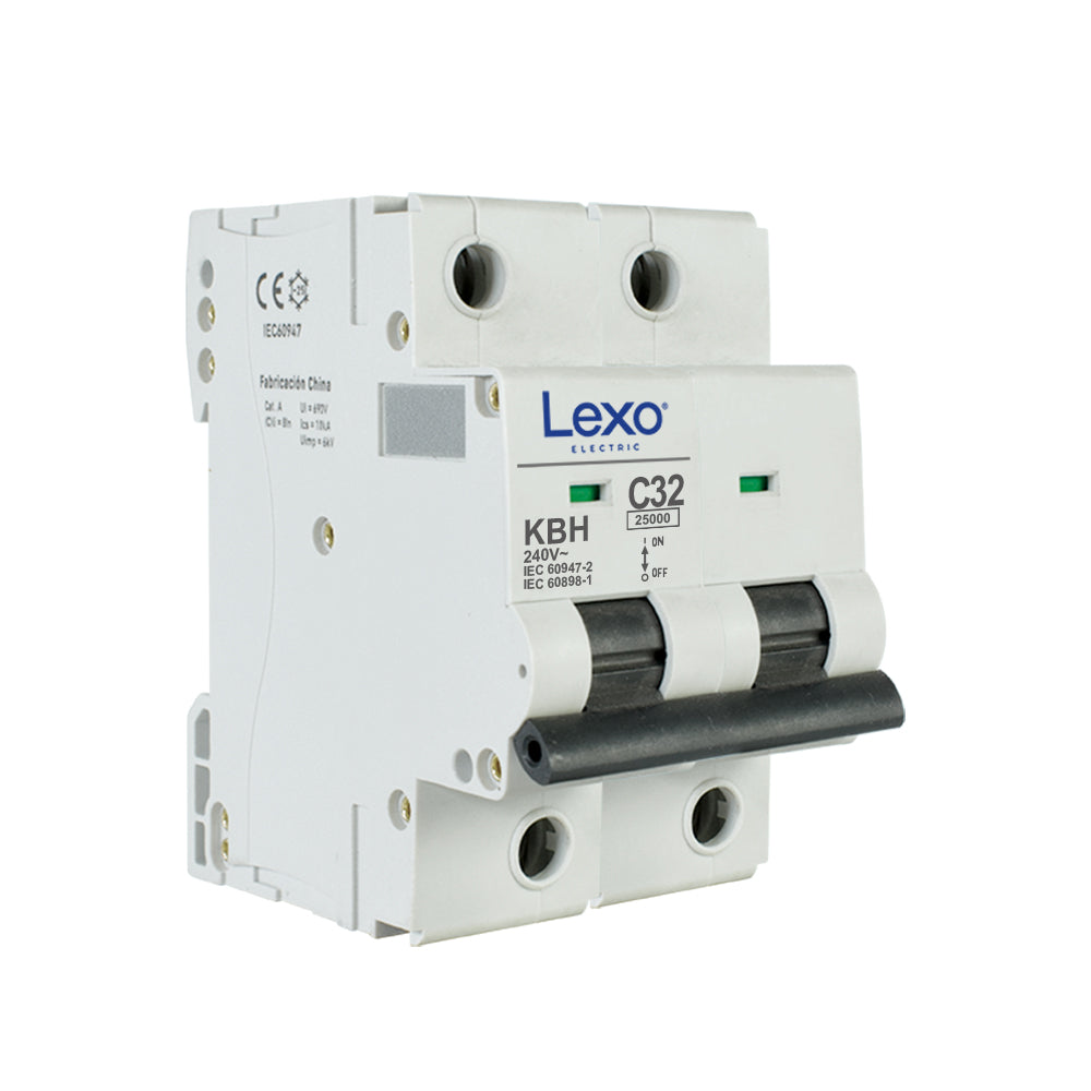 Interruptor automático 1P+N 32A curva C 25kA