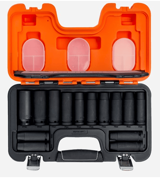 JGO DADOS DE IMPACTO C-1/2 SERIE LARGA 10 A 27MM DD/S14 - BAHCO