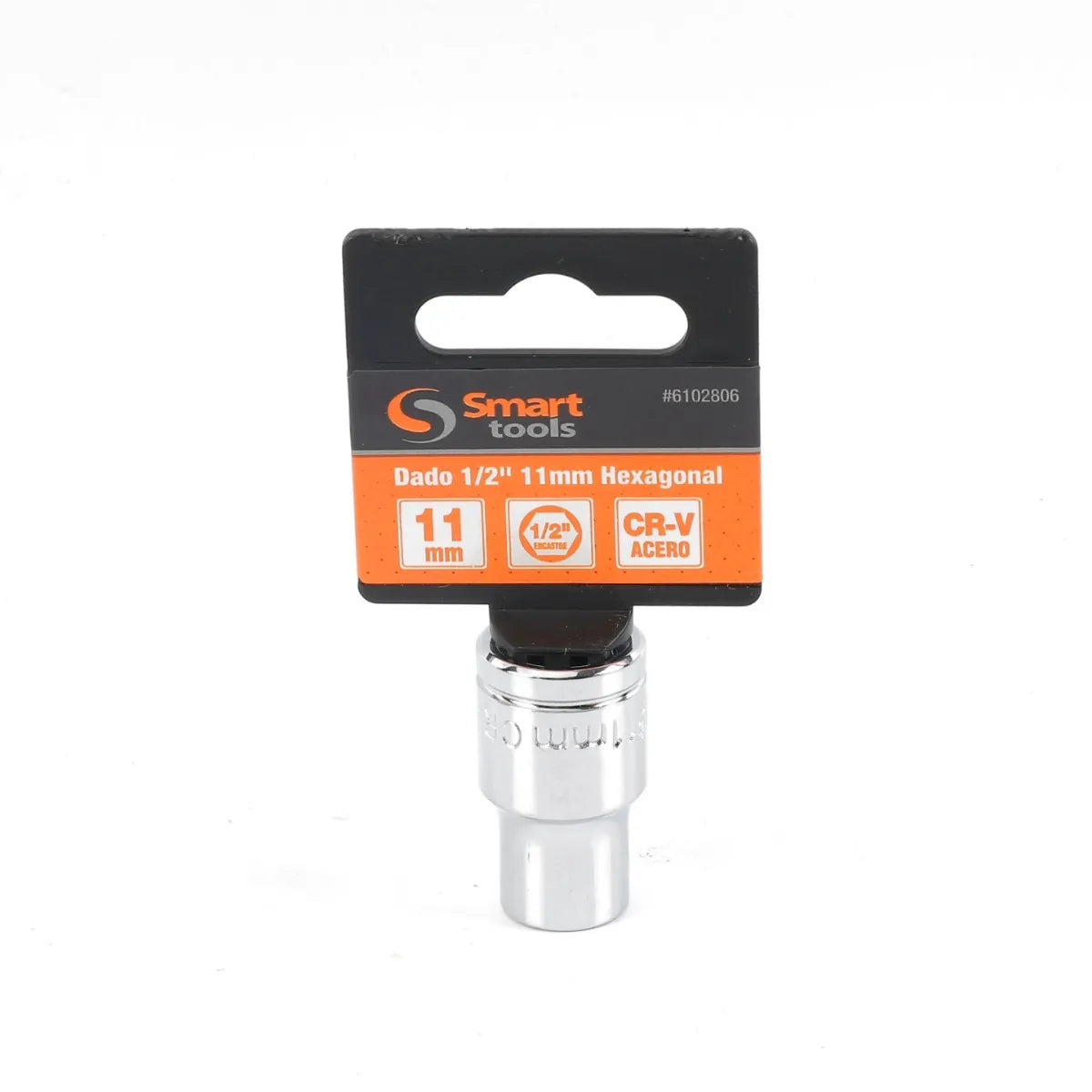 Dado 1/2" 11mm hexagonal (*) - SMARTTOOLS