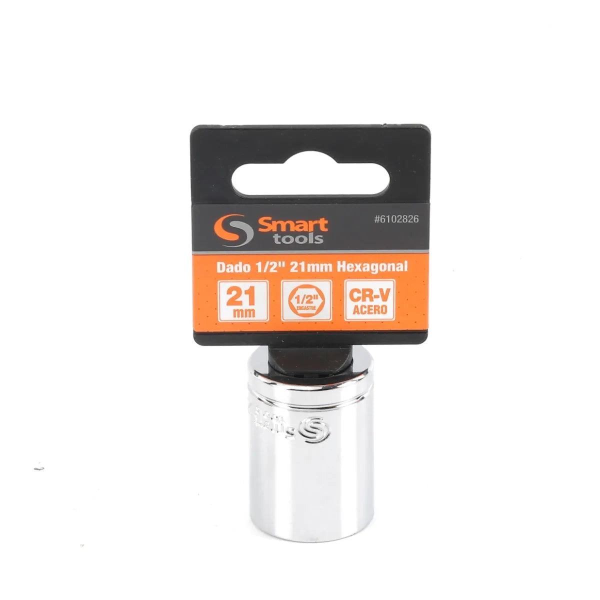 Dado 1/2" 21mm hexagonal (*) - SMARTTOOLS