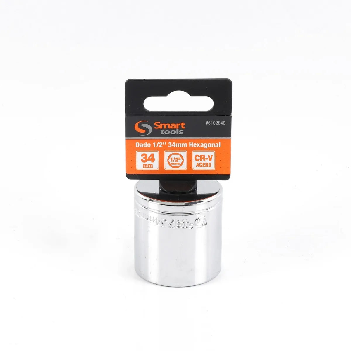 Dado 1/2" 34mm hexagonal (*) - SMARTTOOLS