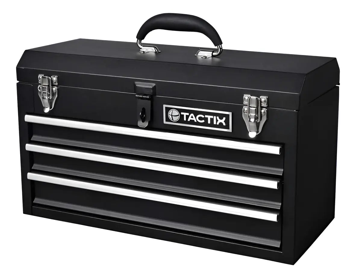 CAJA HERRAMIENTAS TACTIX #321102 METAL.T/GABINETE PORTABLE 52 CM