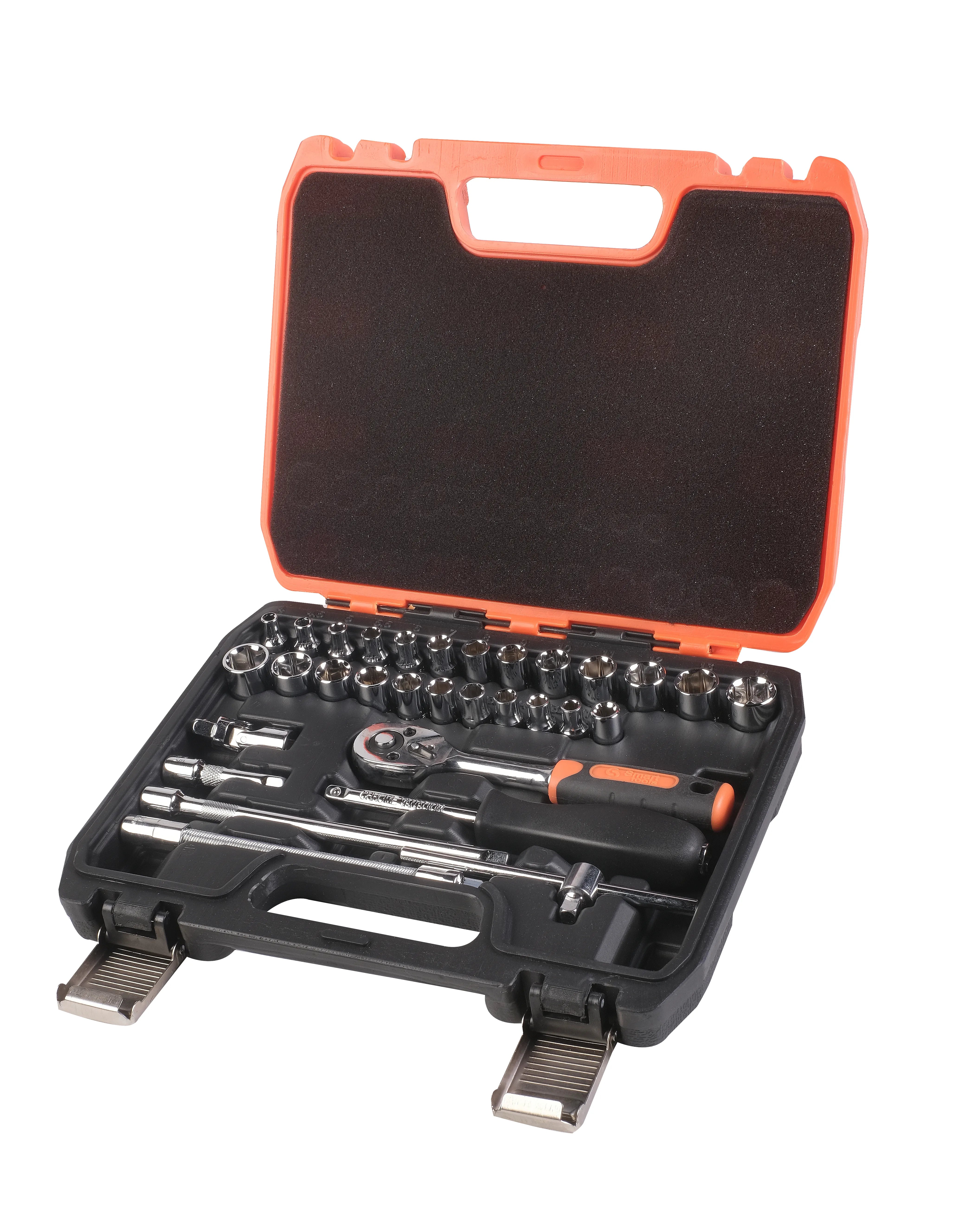 JGO. DADOS 1/4 DE 3/16 A 9/16 (31 PZS.) - SMART TOOLS