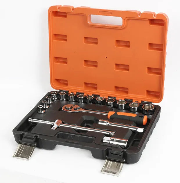 Jgo. dados [] 1/2" de 8 a 27 mm. (6104510) - SMARTTOOLS