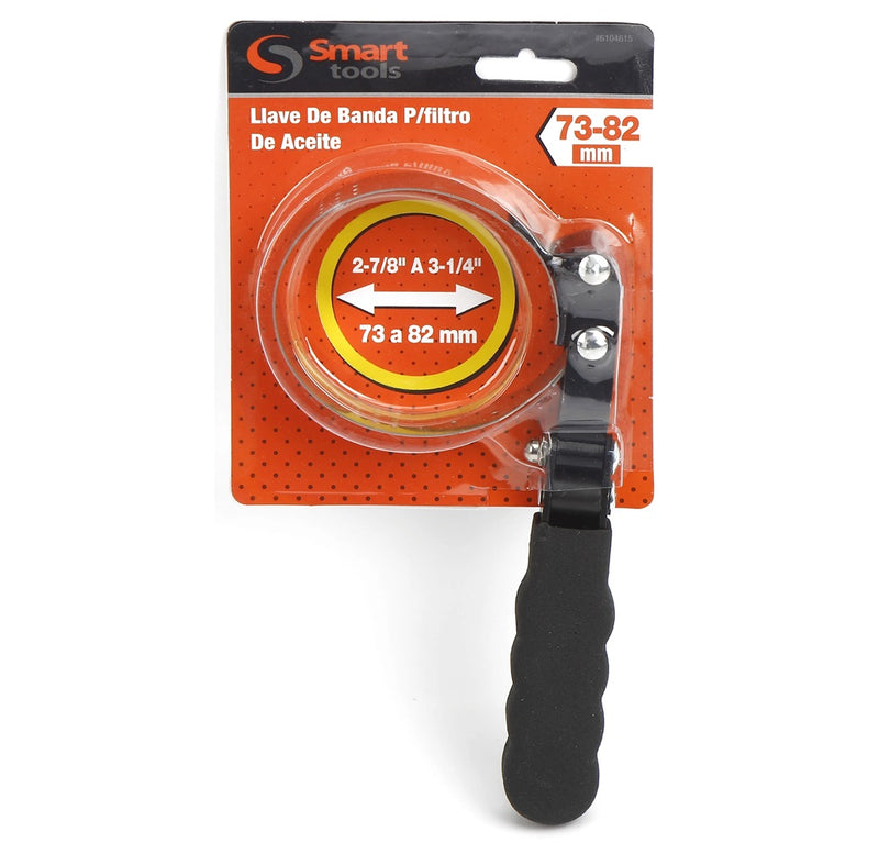 Llave de banda para filtro de Aceite 73-82 mm Smart Tools - SMART TOOLS