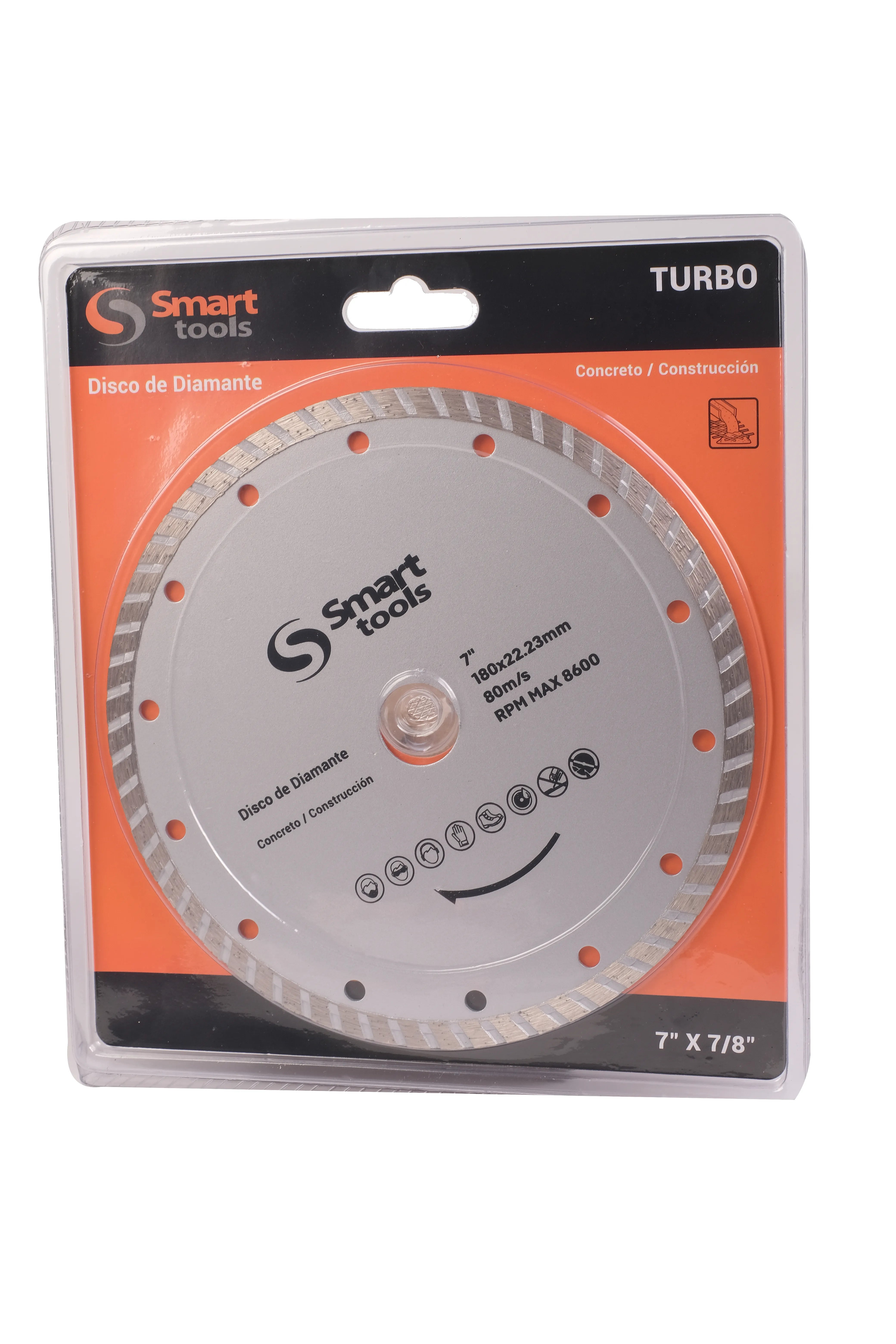 DISCO DIAMANTADO TURBO 7 X 7.5MM - SMART TOOLS
