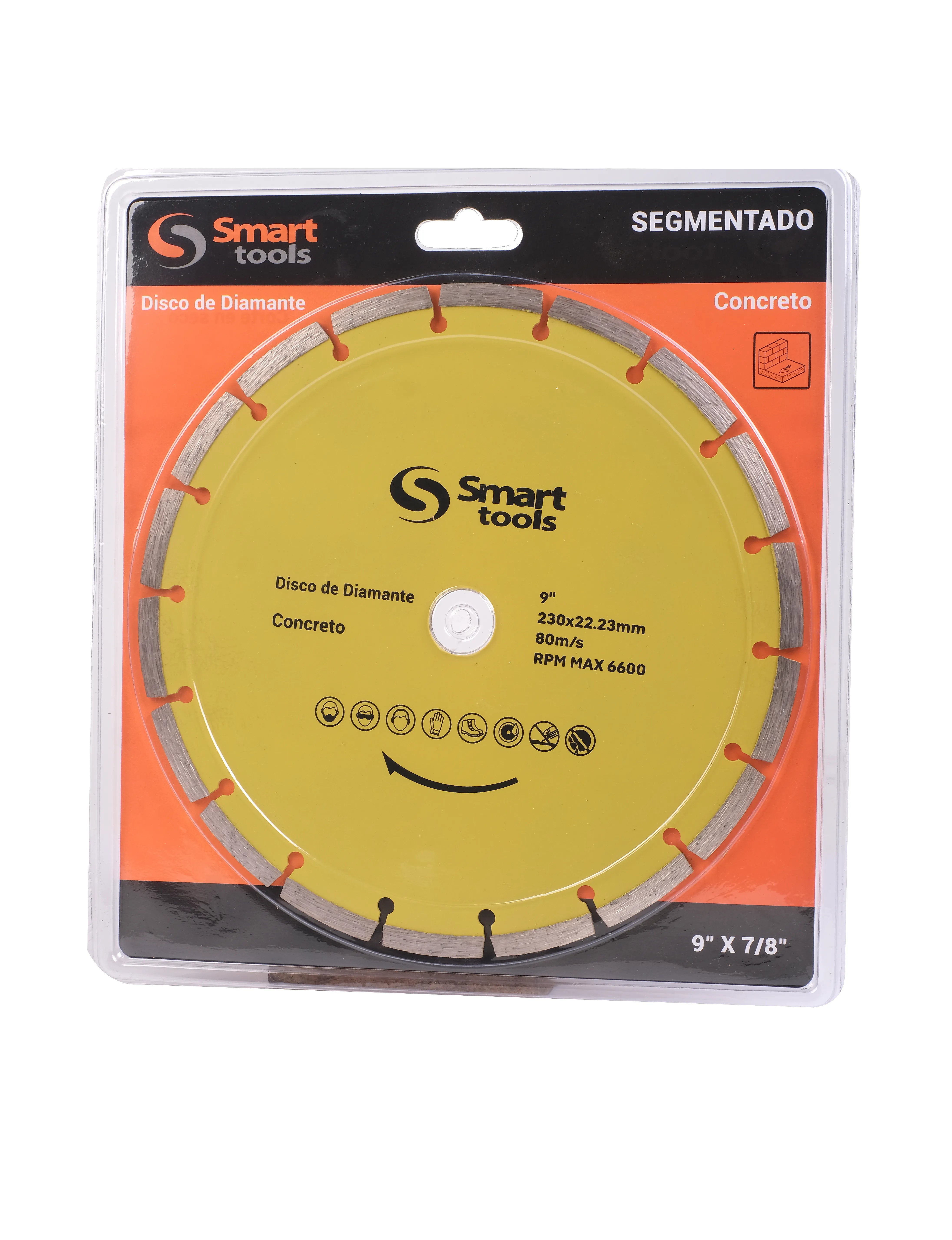 DISCO DIAMANTADO EN SECO 9'' X 7.5MM - SMART TOOLS