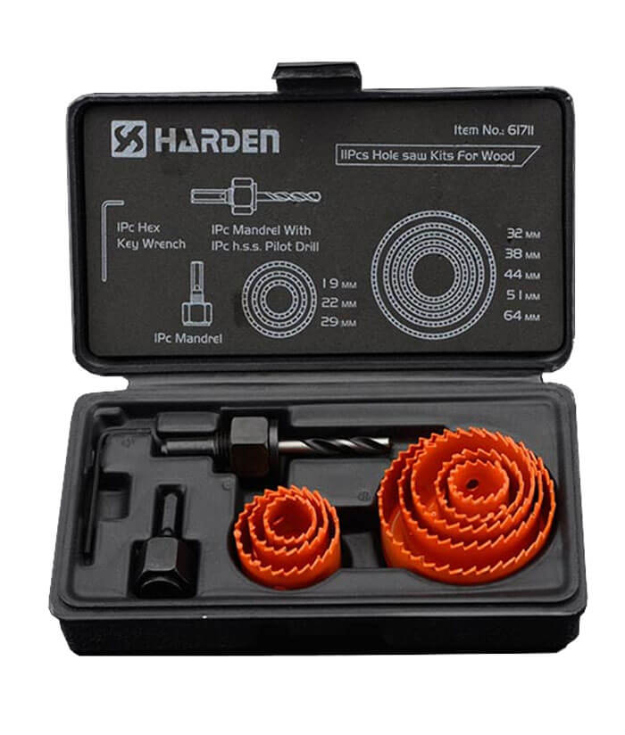 Set Sierras Copa 11 Piezas Harden