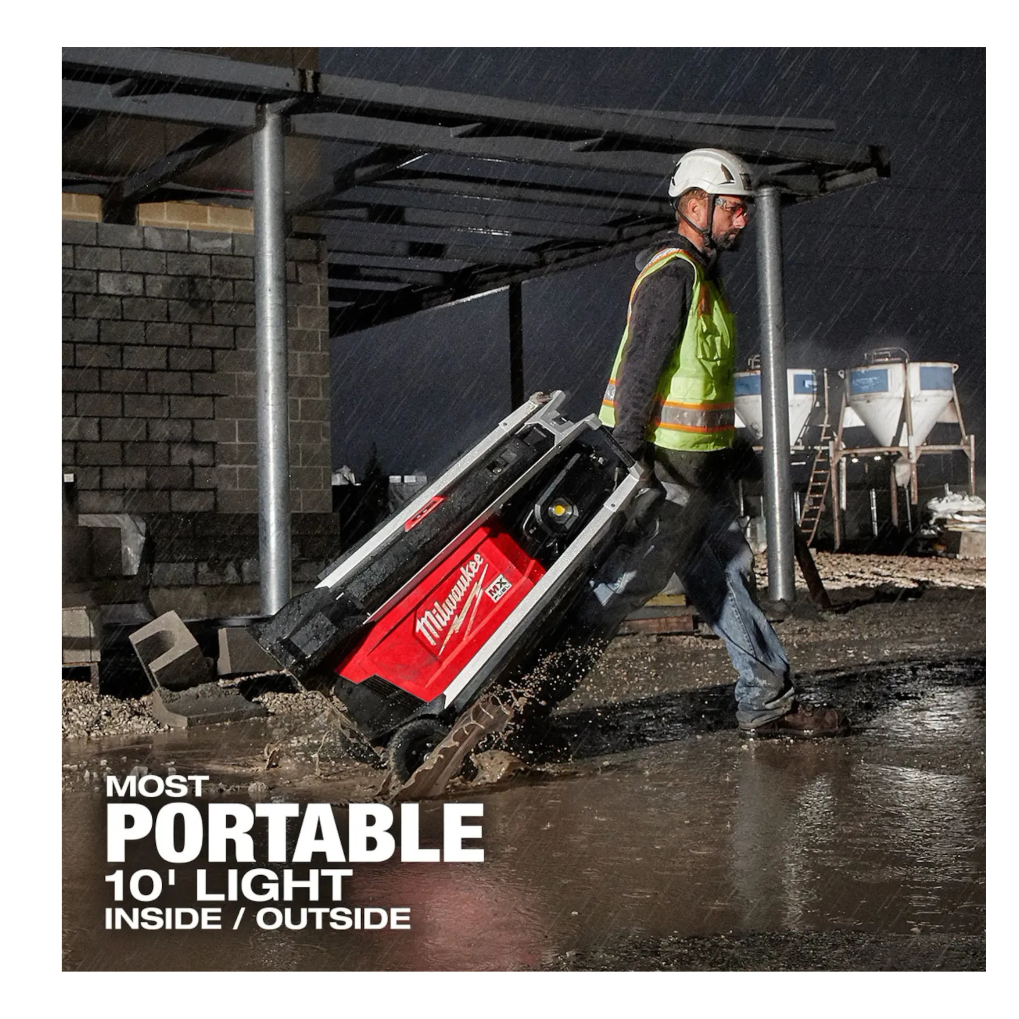 LAMPARA TORRE BATERIA MX FUEL ROCKET (MXF041-1XC) MILWAUKEE