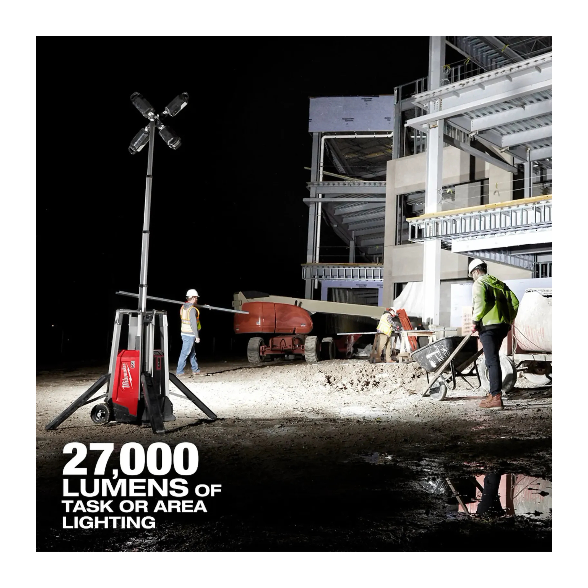 LAMPARA TORRE BATERIA MX FUEL ROCKET (MXF041-1XC) MILWAUKEE