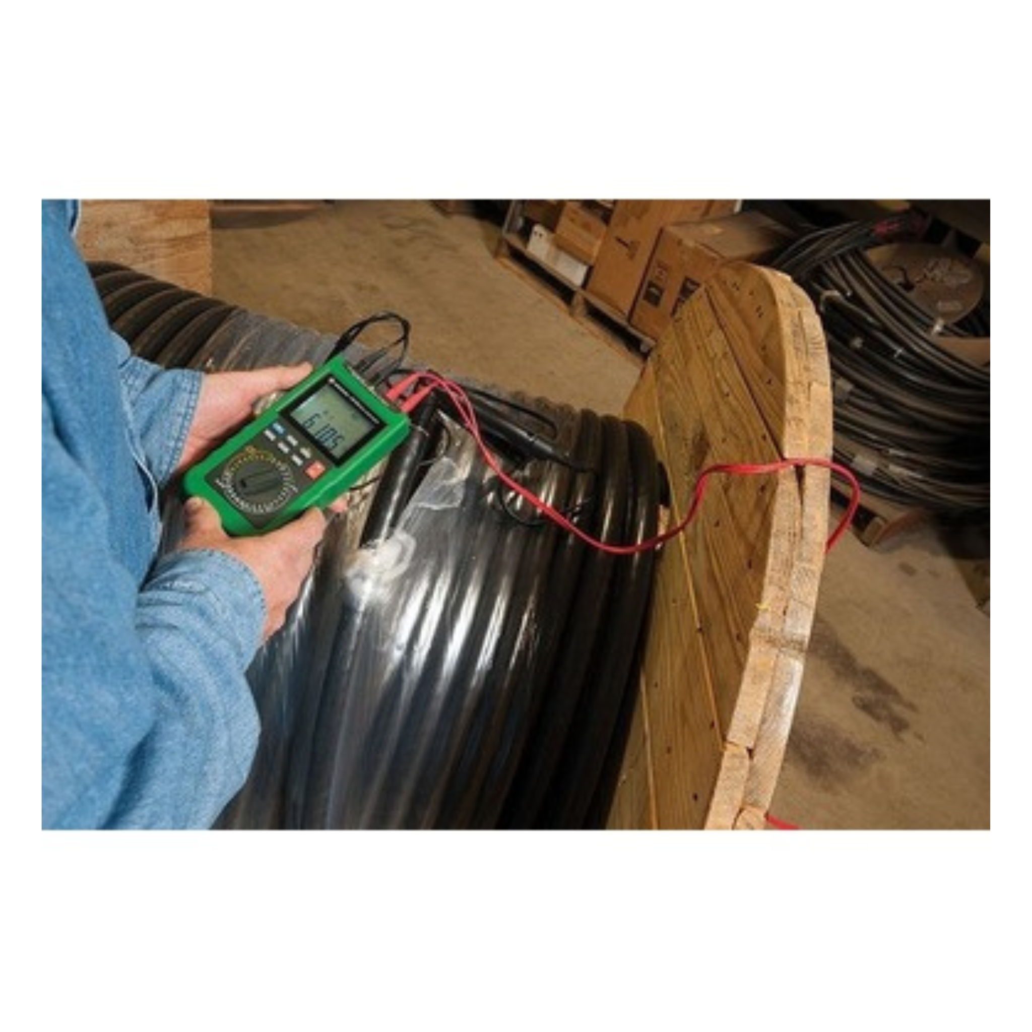 Medidor longitud del cable (clm-1000) - GREENLEE