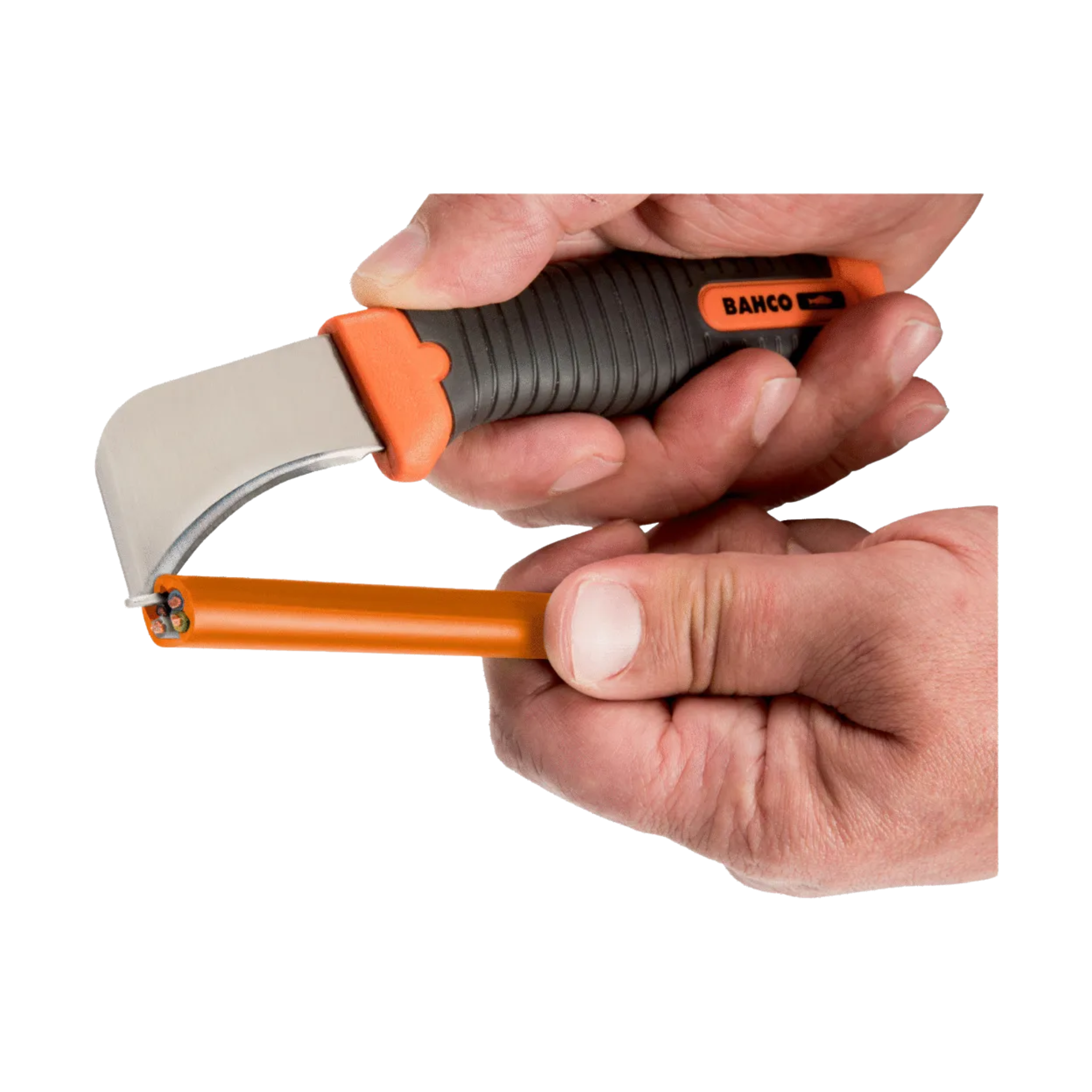 Cuchillo electricista 6 con guía Bahco