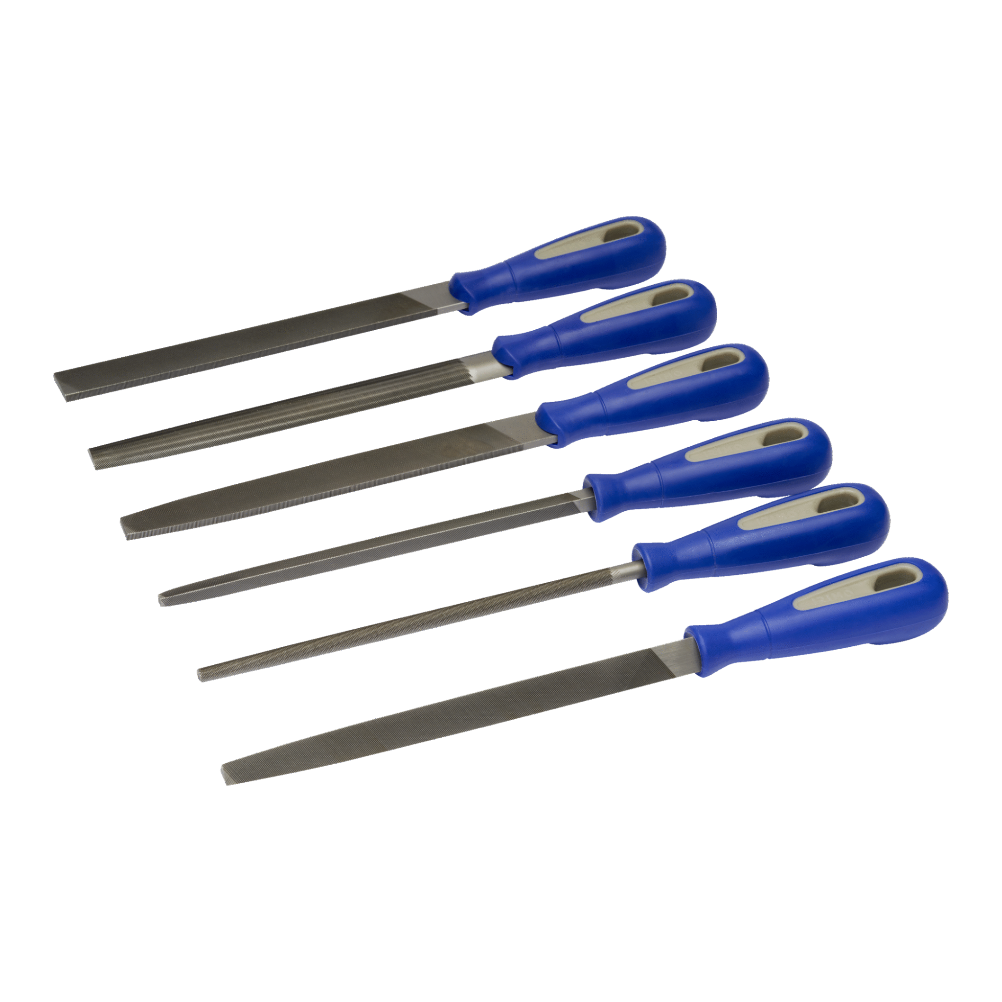 Juego de limas planas paralelas uso industrial 6 piezas Irimo