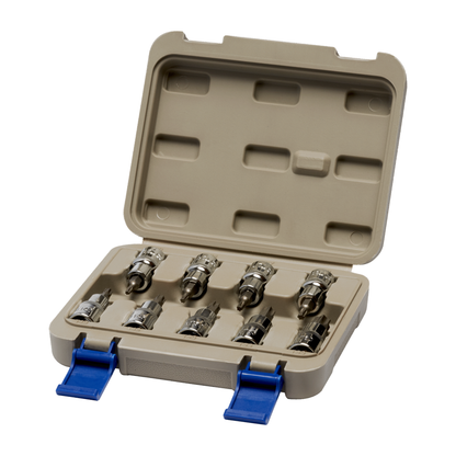 Set de dados con punta Torx 1/2" 9 piezas Irimo