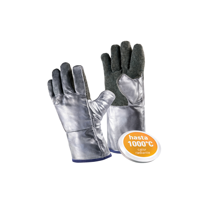 Guante Aluminizado Preox Aramida - Ignifugas