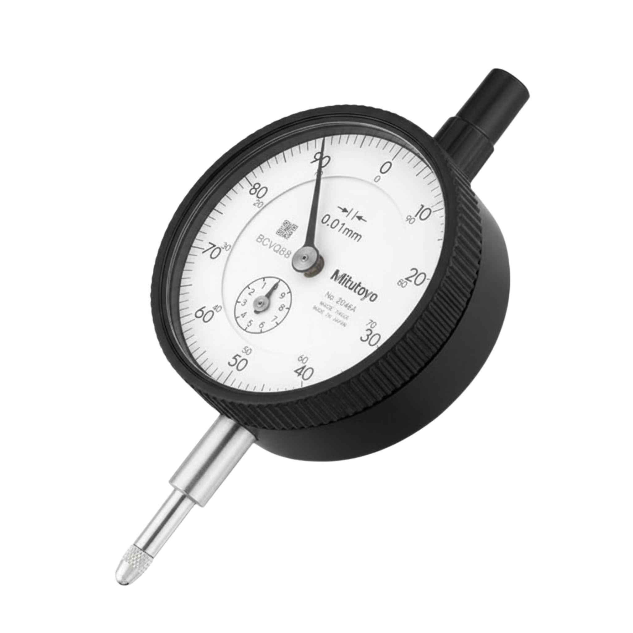 Reloj comparador  0.01 mm. rango 10 mm. (2046a) - MITUTOYO