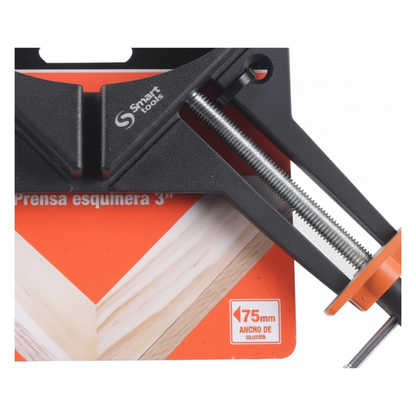 Prensa esquinera 3" metal Smart Tools