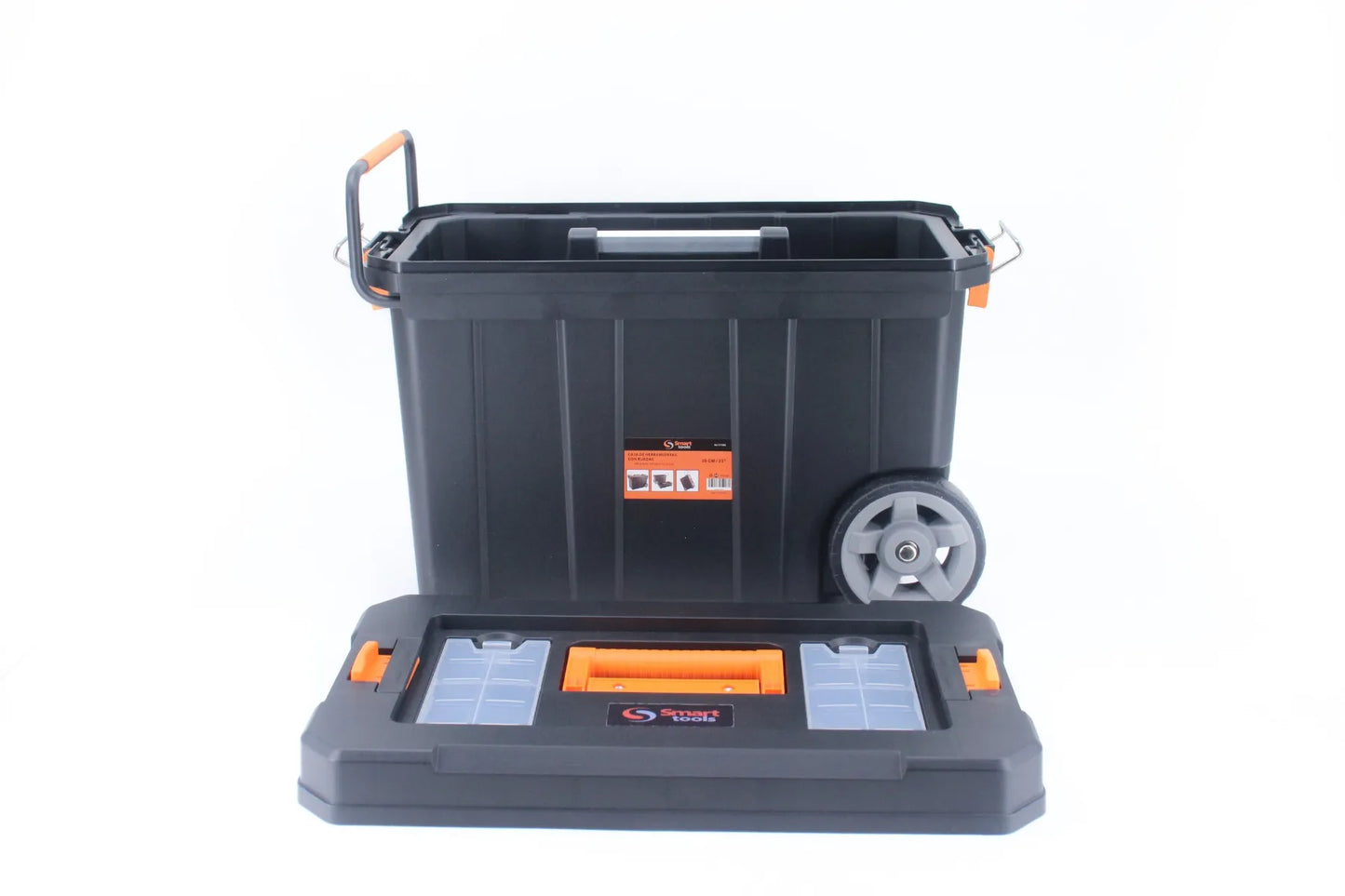 CAJA HERRAMIENTAS C/RUEDAS 590*295*425 SMART TOOLS