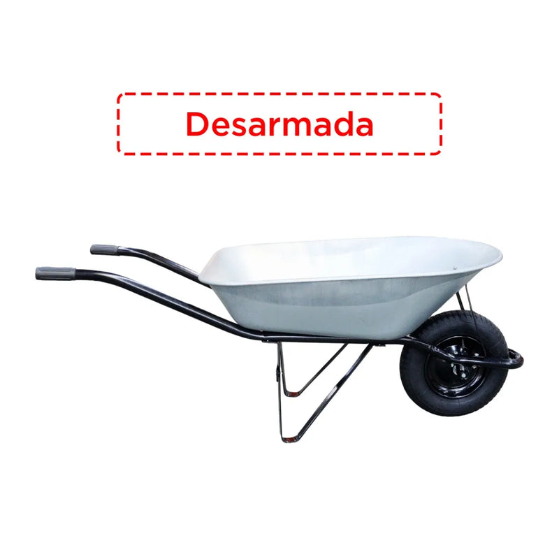 CARRETILLA GALVANIZADA 09MM 78L DESARMADA - SMART TOOLS