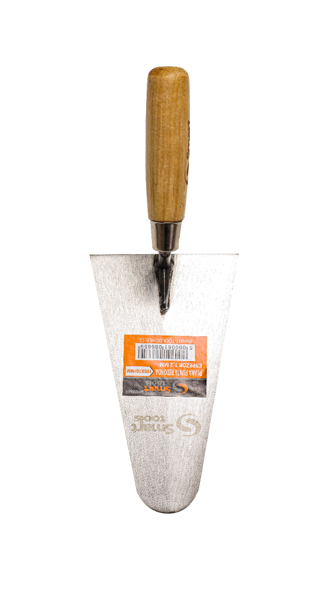 PLANA PUNTA REDONDA 190 X 104 MM ESPESOR 12 MM - SMART TOOLS