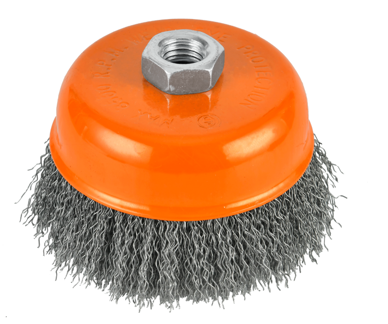 GRATA COPA CONICA ACERO ONDULADO 4 M14X2 - SMART TOOLS