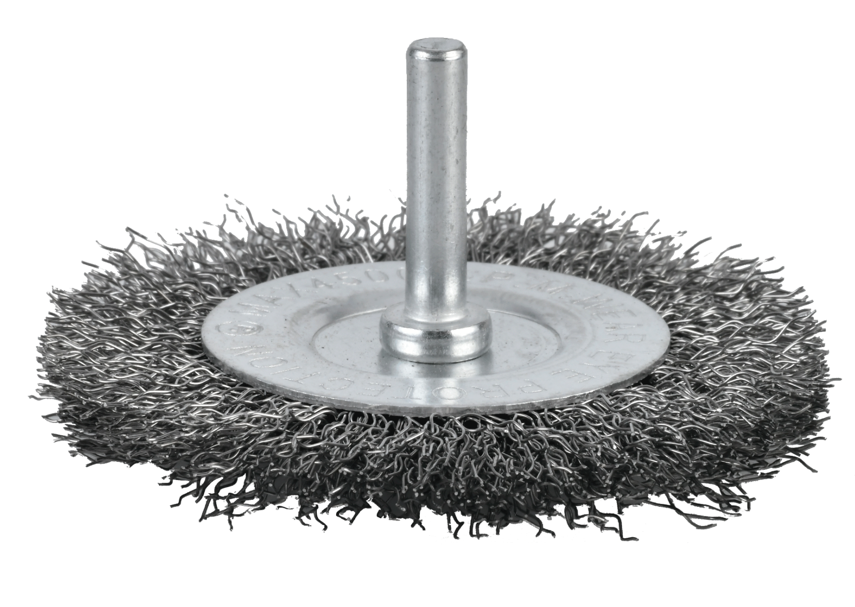 GRATA CIRCULAR ACERO ONDULADO 3 C/VASTAGO - SMART TOOLS