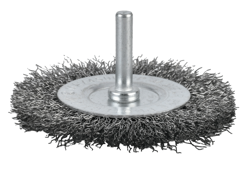 GRATA CIRCULAR ACERO ONDULADO 3 C/VASTAGO - SMART TOOLS