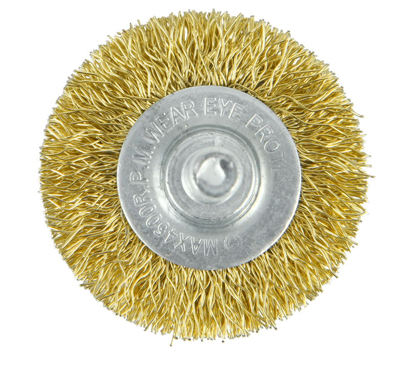 GRATA CIRCULAR ACERO ONDULADO 1 1/2 C/VASTAGO - SMART TOOLS
