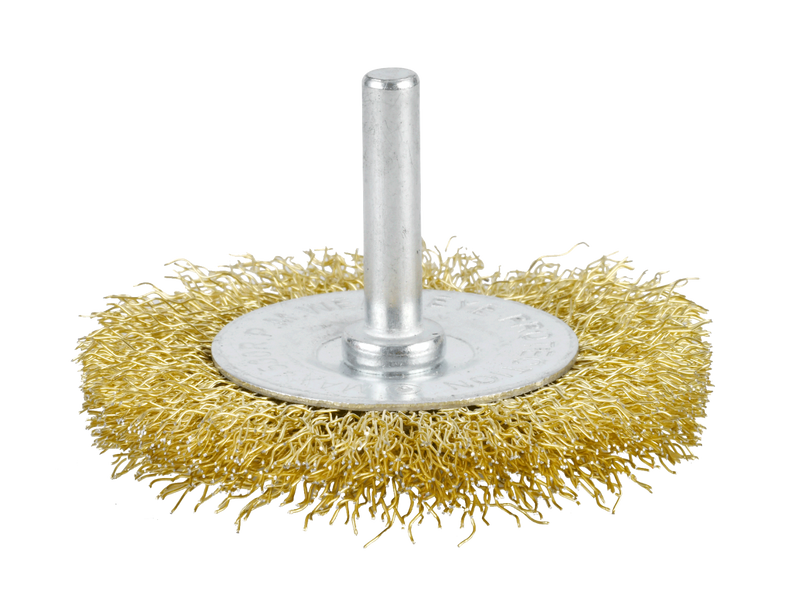 GRATA CIRCULAR ACERO ONDULADO 2 1/2 C/VASTAGO - SMART TOOLS