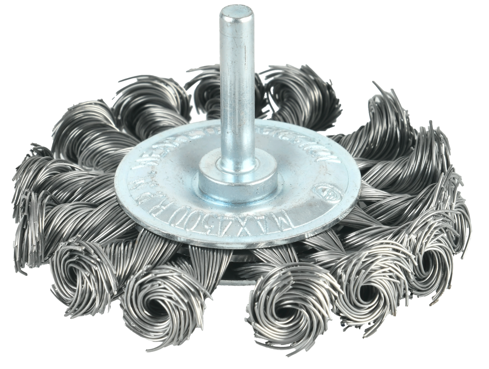 GRATA CIRCULAR ACERO TRENZADO 3 C/VASTAGO - SMART TOOLS