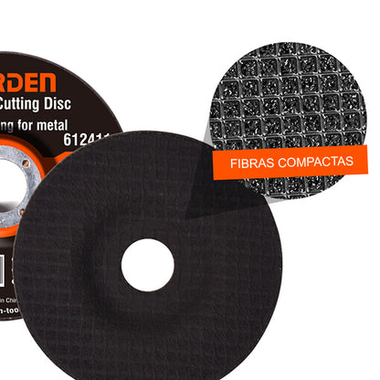 Disco de Corte Fino 115 x 1.2 x 22.2 mm - HARDEN