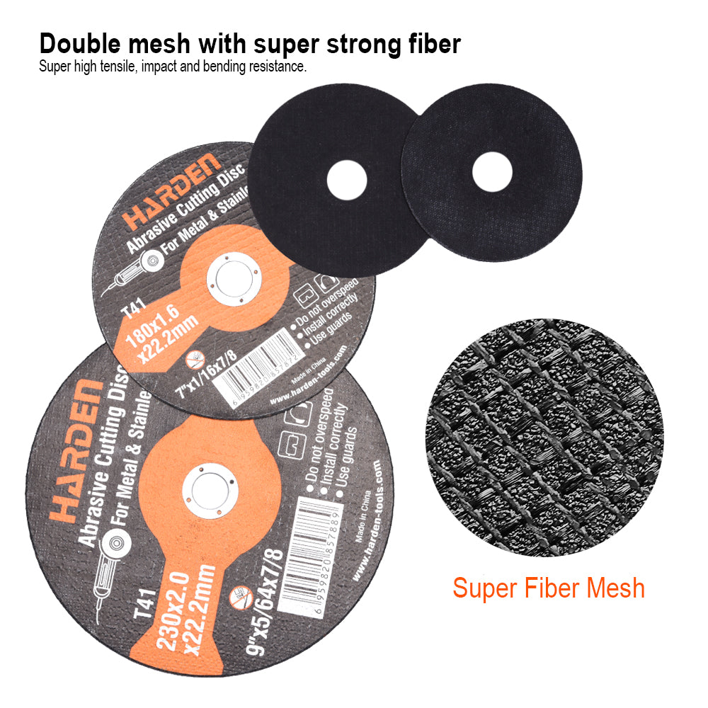 Disco de Corte Fino 180 x 1.6 x 22.2 mm (7) - HARDEN